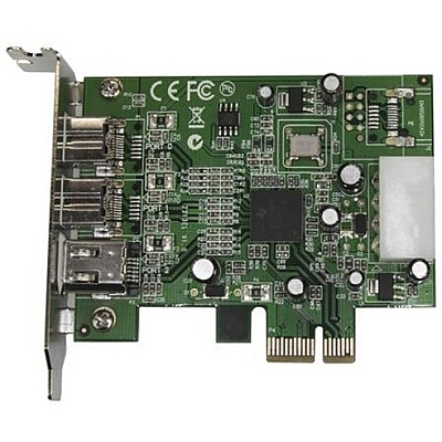 StarTech 2b 1a Lp Pci Express Firewire Card (PEX1394B3LP)