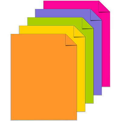 Astrobrights Color Card Stock "Happy" , 5 Assorted Colours (WAU21004)