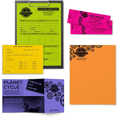 Astrobrights Color Copy Paper "Happy" , 5 Assorted Colours (WAU21289)