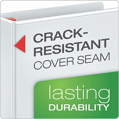 Cardinal Xtralife ClearVue Locking Slant-D Binders (CRD26300CB)