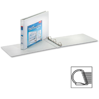 Cardinal ClearVue Overlay Tabloid D-Ring Binders (CRD22112CB)