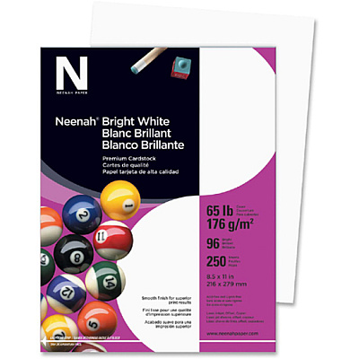 Neenah Bright White Cardstock (WAU91904)