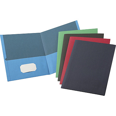 Business Source Letter Recycled Pocket Folder (BSN78502)