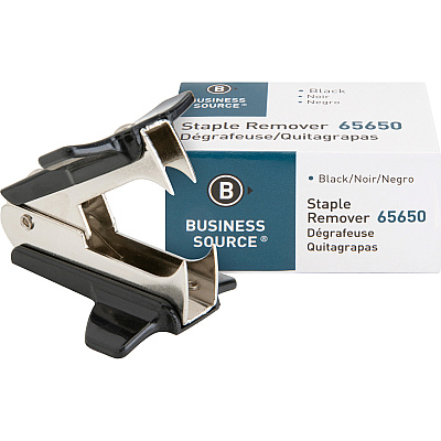 Business Source Nickel-plated Teeth Staple Remover (BSN65650)