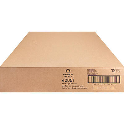 Business Source Economy Storage Box with Lid (BSN42051)