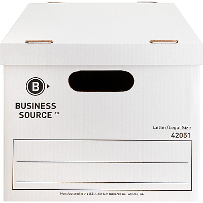 Business Source Economy Storage Box with Lid (BSN42051)