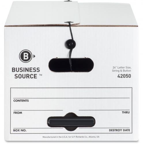Business Source Light Duty Letter Size Storage Box (42050)