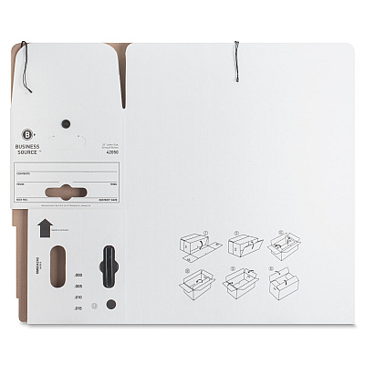 Business Source Light Duty Letter Size Storage Box (BSN42050)