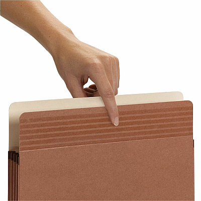 Smead Easy Grip Straight Tab Cut Letter Recycled File Pocket (SMD73208)