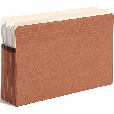 Smead Easy Grip Straight Tab Cut Legal Recycled File Pocket (SMD73210)