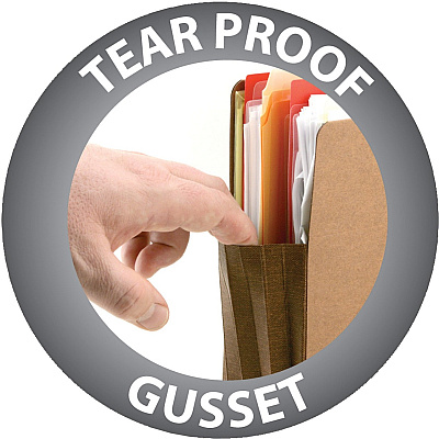 Smead Easy Grip Straight Tab Cut Legal Recycled File Pocket (SMD73211)