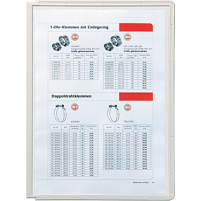 DURABLE Replacement Panels for SHERPA/VARIO Reference Display System (DBL566610)