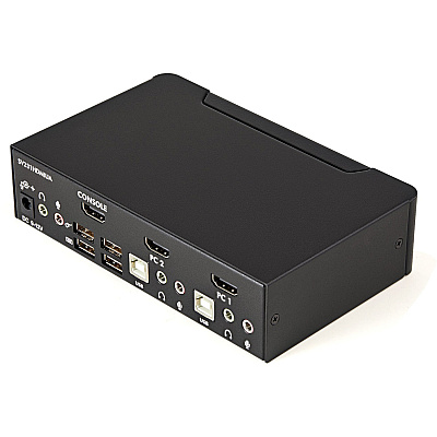 StarTech 2 Port Usb Hdmi Kvm Switch W/ Audio (SV231HDMIUA)