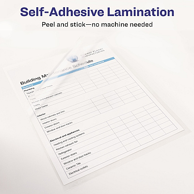 Avery Self-Adhesive Laminating Sheets (AVE73603)