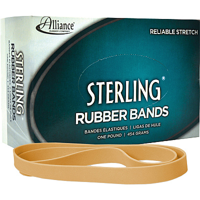 Alliance Rubber 25075 Sterling Rubber Bands - Size #107