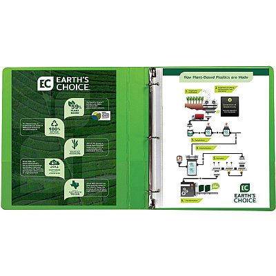 Samsill Earth's Choice Plant-based View Binders (SAMU86378)