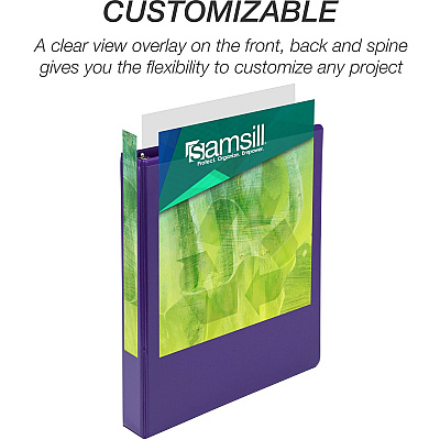 Samsill Earth's Choice Plant-based View Binders (SAMU86308)