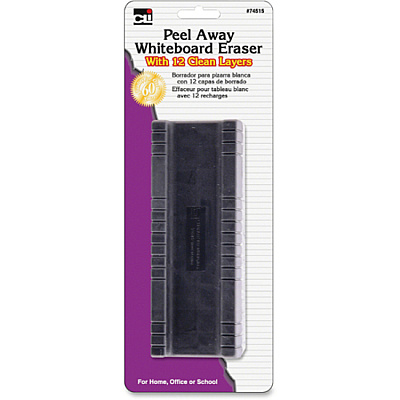 CLI Peel-away Felt Whiteboard Eraser (LEO74515)