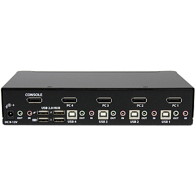 StarTech 4 Port Usb Displayport Kvm Switch (SV431DPUA)