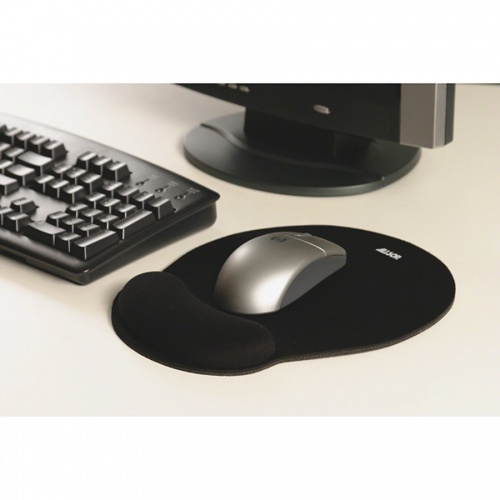 Allsop ComfortFoam Memory Foam Mouse Pad with Wrist Rest (30203)