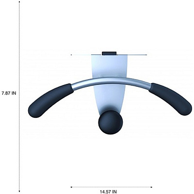Alba Over-the-panel Coat Hook Hanger (ABAPMMOUSPART)