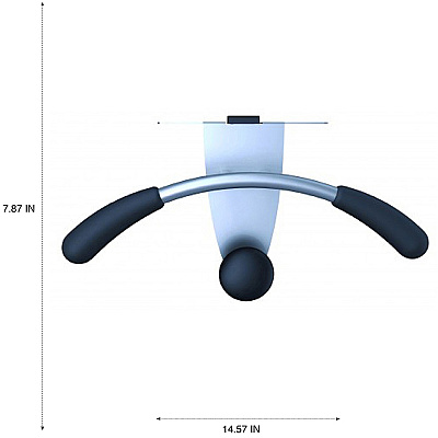 Alba Over-the-panel Coat Hook Hanger (ABAPMMOUSPART)