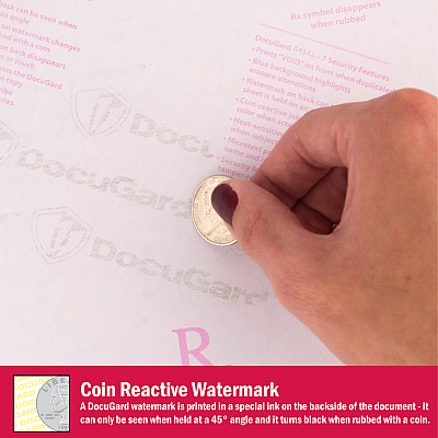 DocuGard Advanced Medical Security Paper (PRB04542)