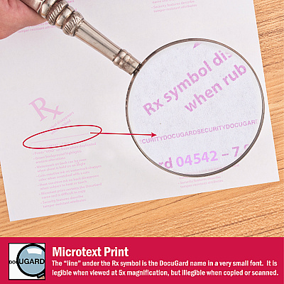 DocuGard Advanced Medical Security Paper (PRB04542)