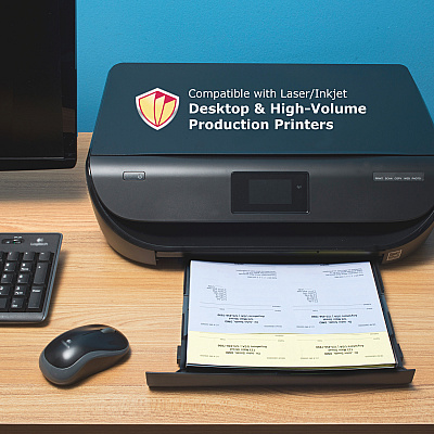 DocuGard Standard 2-part Medical Security Paper (PRB04544)
