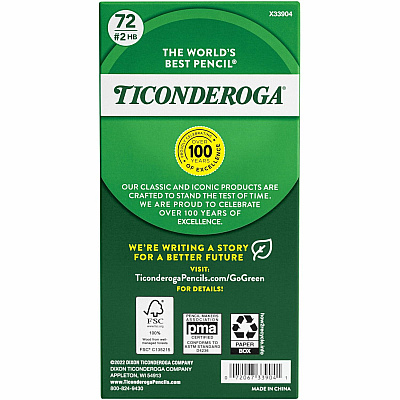 Ticonderoga No. 2 Pencils (DIX33904)