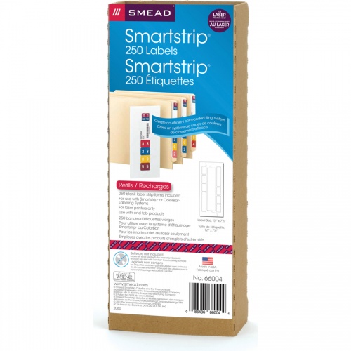 Smead Smartstrip Labels Refill Pack (66004)