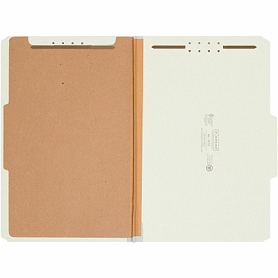 Smead 2/5 Tab Cut Legal Recycled Classification Folder (SMD18722)