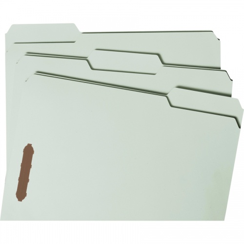 Smead 1/3 Tab Cut Letter Recycled Fastener Folder (15003)