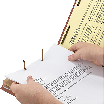 Smead 2/5 Tab Cut Letter Recycled Classification Folder (SMD14024)