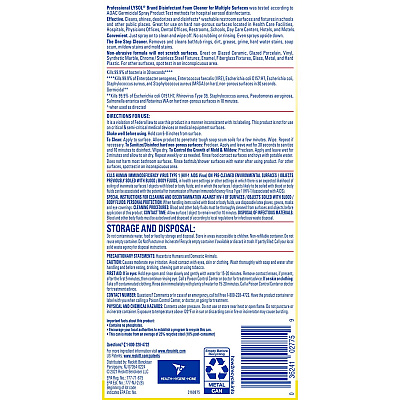 Professional LYSOL Disinfectant Foam Cleaner (RAC02775)