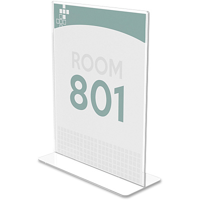deflecto Superior Image Double-Sided Sign Holder (DEF590801)