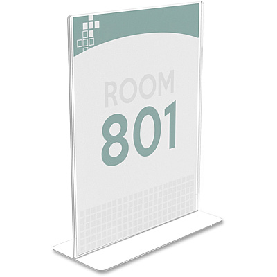 deflecto Superior Image Double-Sided Sign Holder (DEF590801)