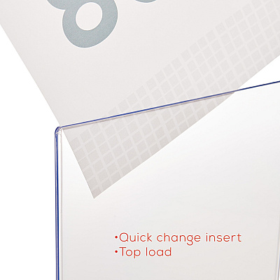 deflecto Superior Image Double-Sided Sign Holder (DEF590801)