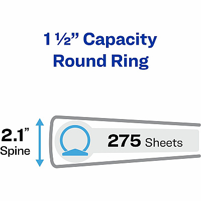 Avery Economy 3 Ring Binder (AVE03401)