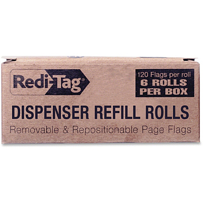 Redi-Tag Sign Here Reversible Red Refill Rolls (RTG91012)