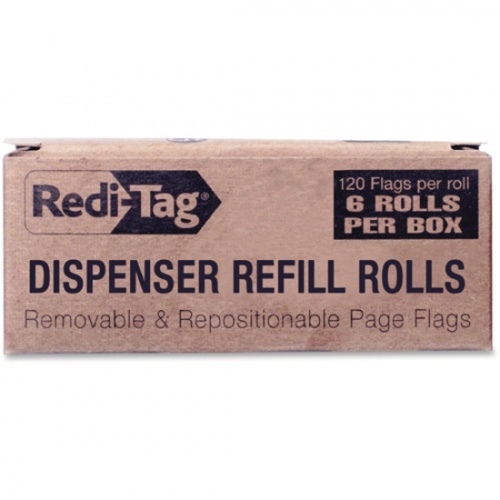 Redi-Tag Sign Here Reversible Red Refill Rolls (91012)