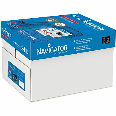 Navigator Premium Multipurpose Trusted Performance Paper - Extra Opacity - Bright White (SNANMP1124)