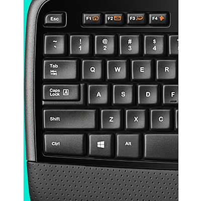 Logitech MK710 Wireless Keyboard and Mouse Combo for Windows, 2.4GHz Advanced Wireless, Wireless Mouse, Multimedia Keys, 3-Year Battery Life, PC/Mac (LOG920002416)