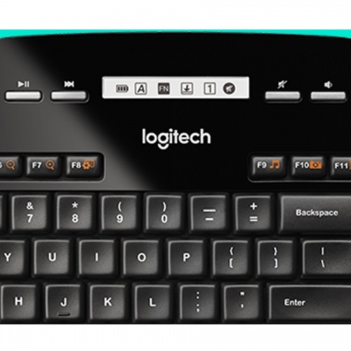 Logitech MK710 Wireless Keyboard and Mouse Combo for Windows, 2.4GHz Advanced Wireless, Wireless Mouse, Multimedia Keys, 3-Year Battery Life, PC/Mac (920002416)