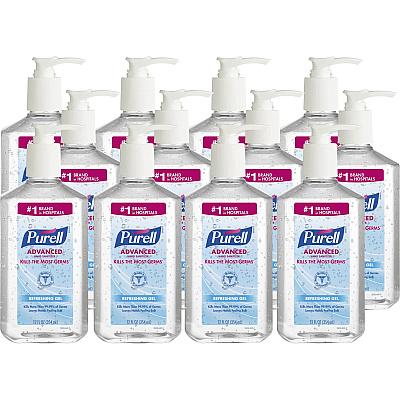 PURELL Hand Sanitizer Gel (GOJ365912CT)