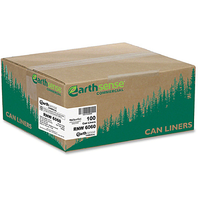 Berry Reclaim Heavy-Duty Recycled Can Liners (WBIRNW6060)