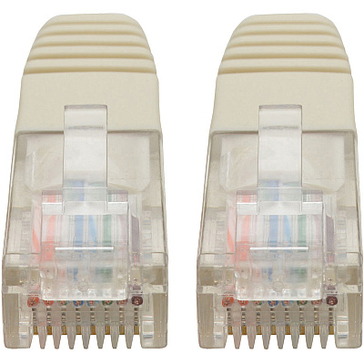 Eaton Tripp Lite Series Cat5e 350 MHz Molded (UTP) Ethernet Cable (RJ45 M/M), PoE - White, 25 ft. (7.62 m) (N002025WH)