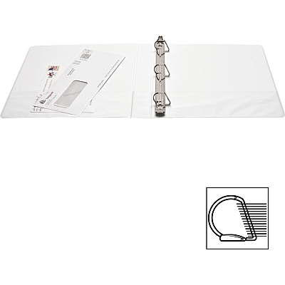 Business Source Basic D-Ring View Binder (BSN28440)