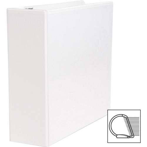 Business Source Basic D-Ring White View Binders (28443)