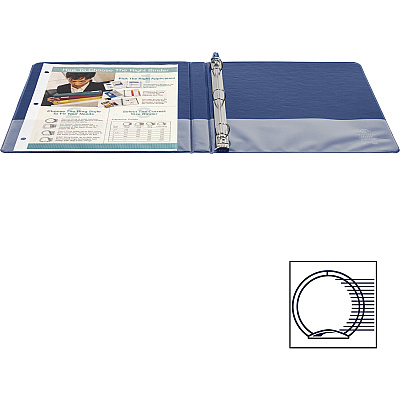 Business Source Basic Round Ring Binders (BSN28525)